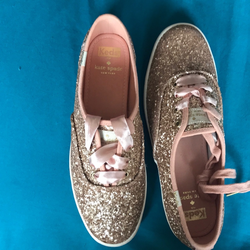 Rose Gold Kate Spade Keds